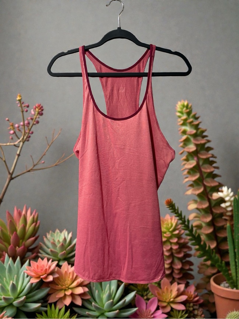 Lululemon Athletica Lightweight Shimmery  Racerback Tank Top